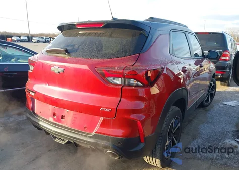 2021 Chevrolet Trailblazer Awd Rs z USA, uszkodzony, nr VIN KL79MUSL6MB003874